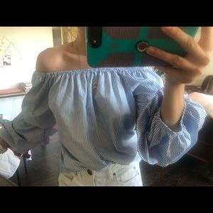 Off the Shoulder Ruffled Top